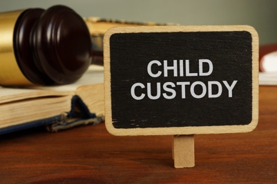 a small sign with text on it