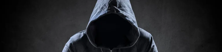 Person in a hoodie. The face of the person is not visible